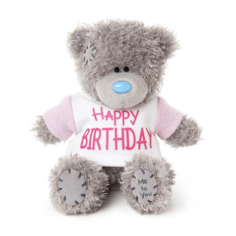 4" Happy Birthday T Shirt Me to You Bear £5.99